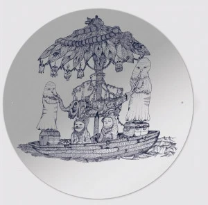 Moustache Настенное зеркало