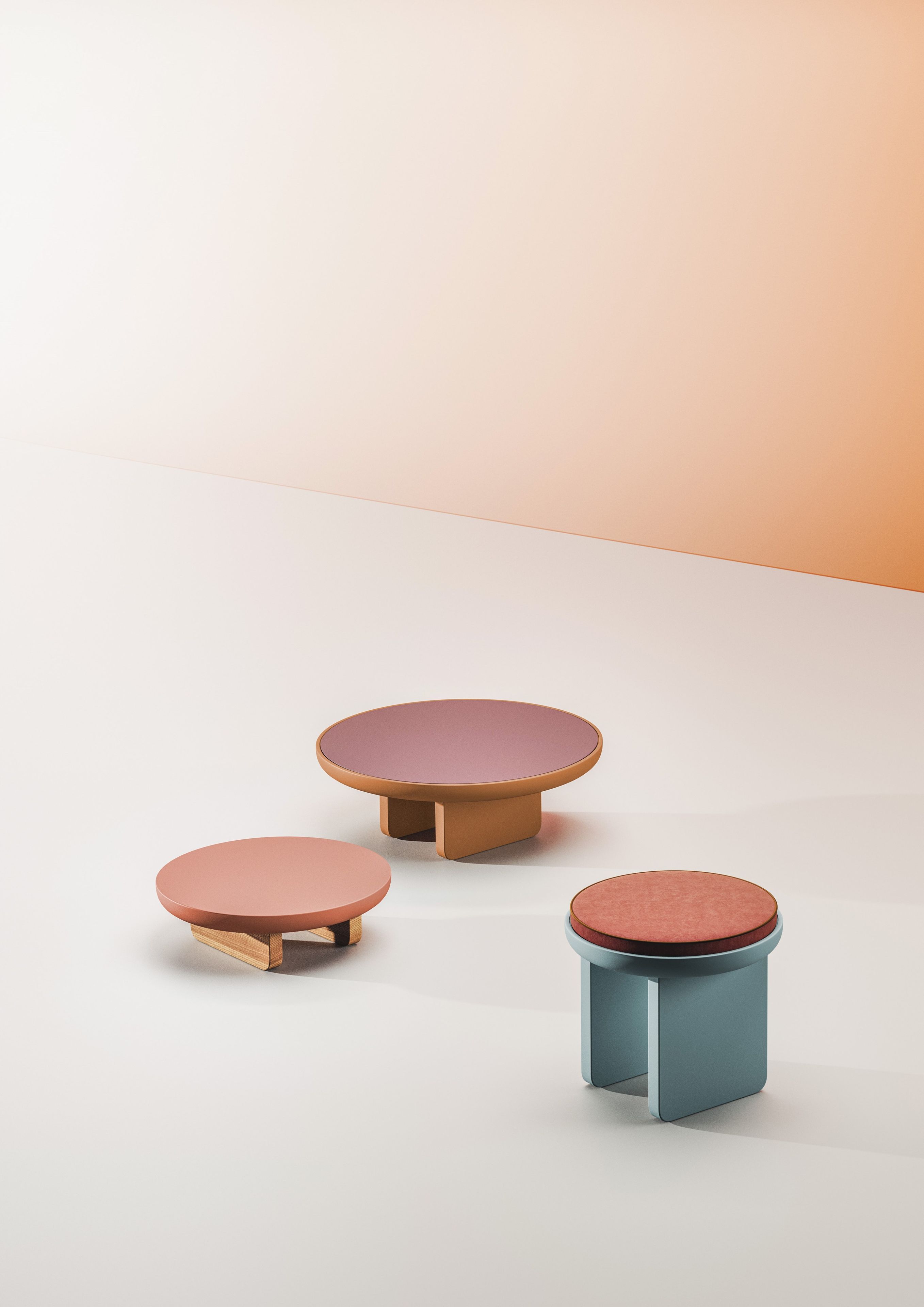 Табурет для салазок с мягким сиденьем Falsasquadra Водяные лилии ARCH-00088474 - Вид №2