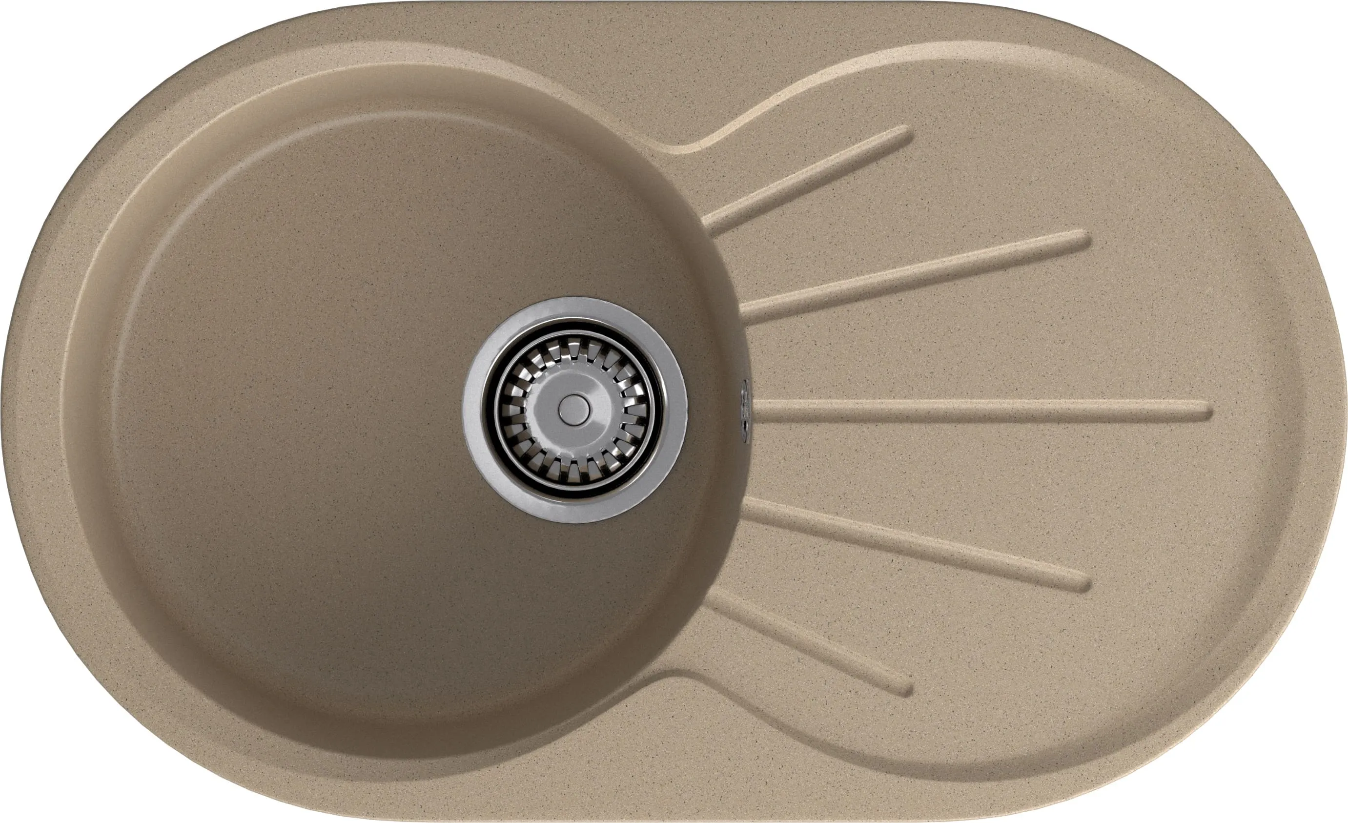 Кухонная мойка Искусственный камень RONDO S554 GranFest R-750L-S554