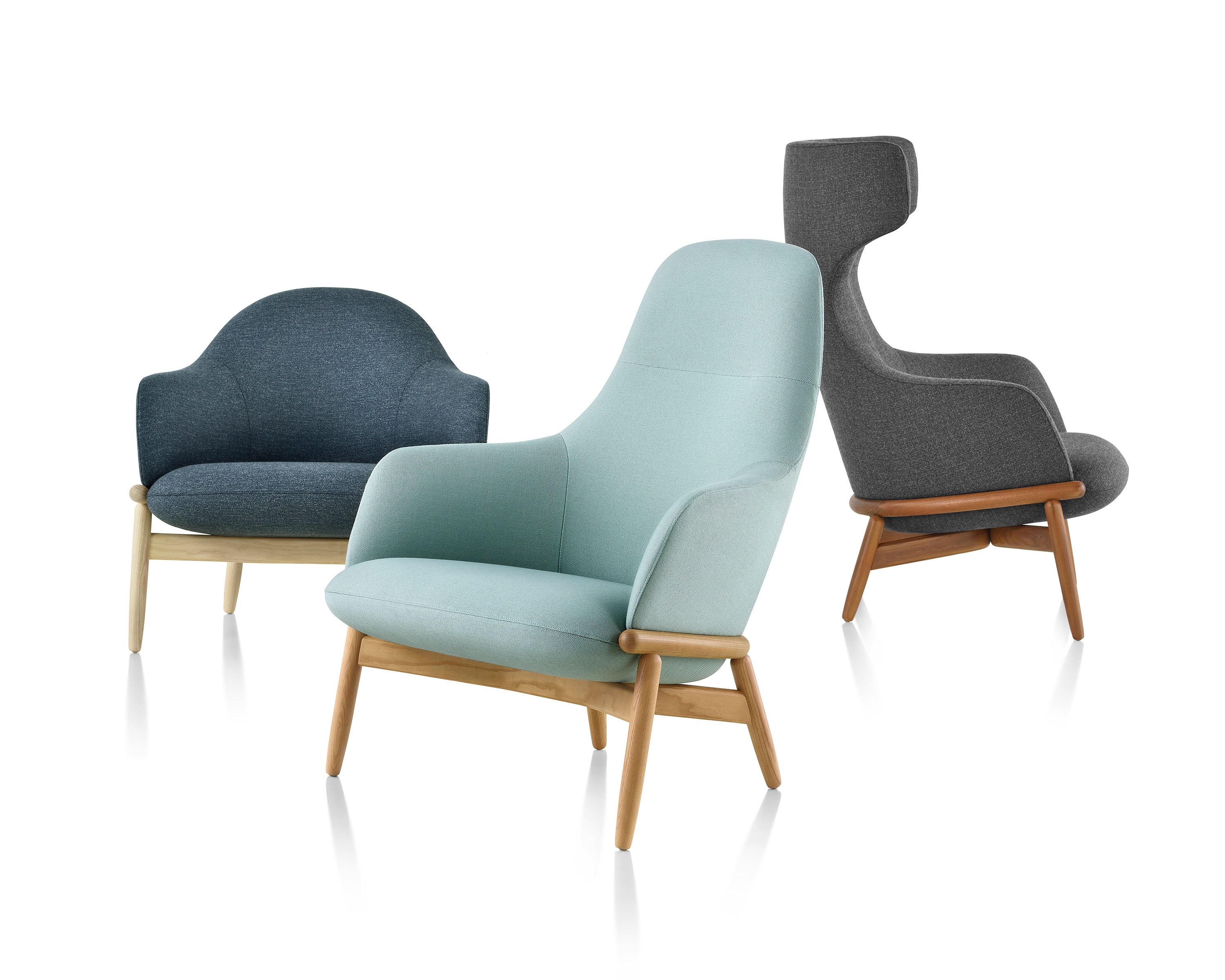 Тканевое кресло с подлокотниками Herman Miller Reframe ARCH-00061526 - Вид №7