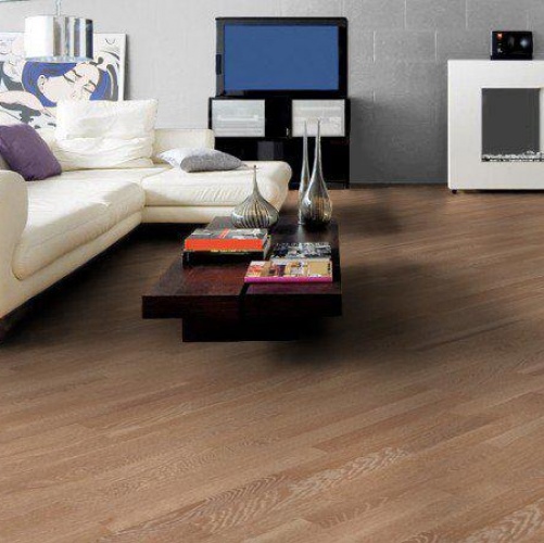 Паркетная доска Haro 4000 Series Top connect капучино Дуб Натур с брашью (Текстурированная) 2210х180 мм 679860 - Вид №3