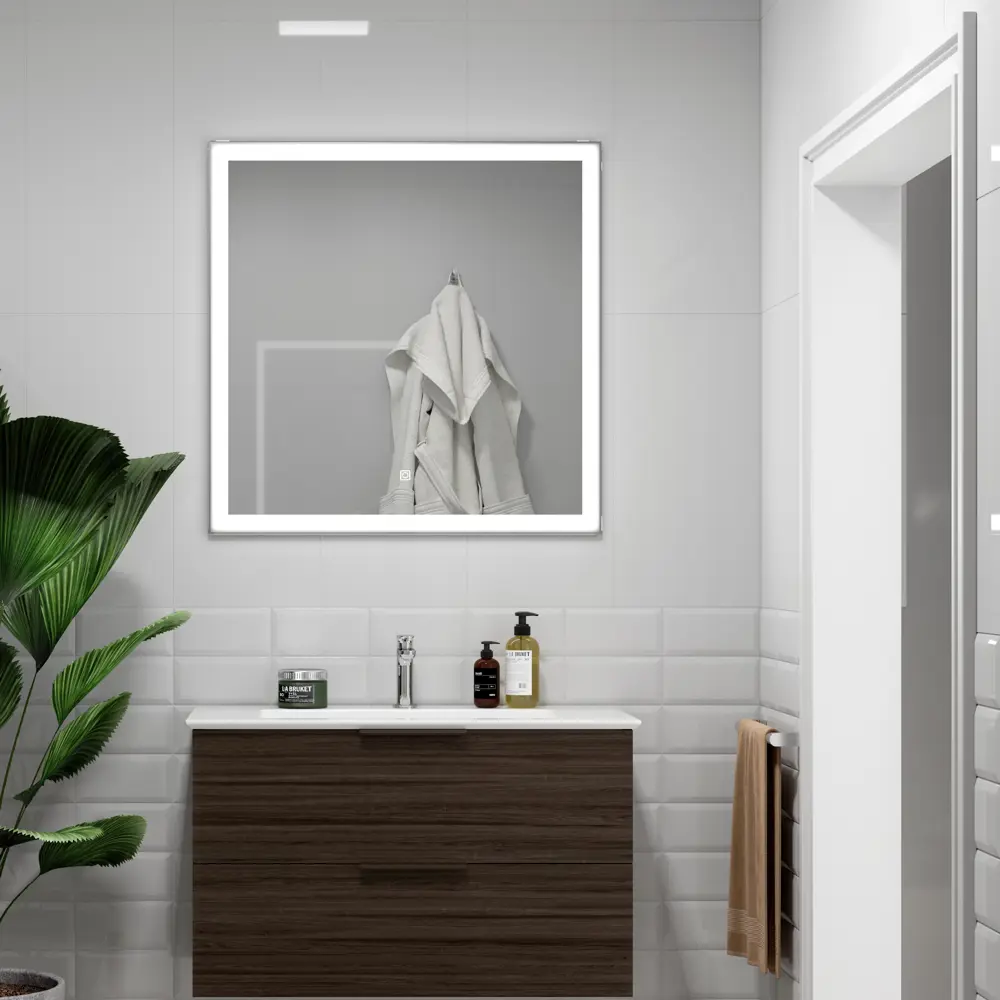 Kerama Marazzi Полюс — белая глянцевая плитка для эстетики пространства 89014502 STLM-0949096