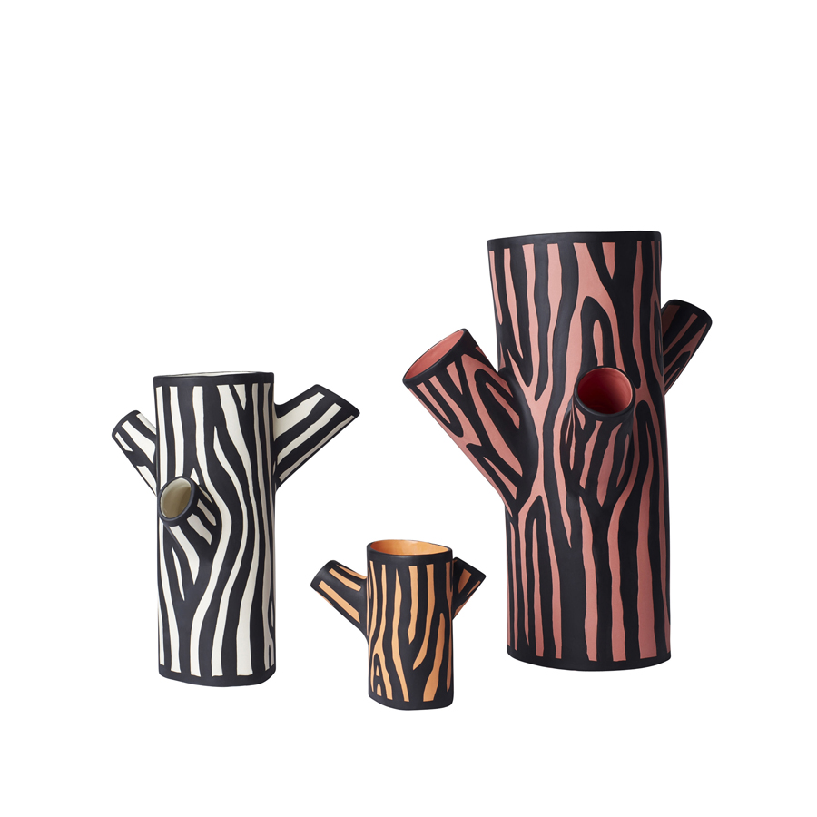 Ваза Tree Trunk M белая Hay 401679 - Вид №6