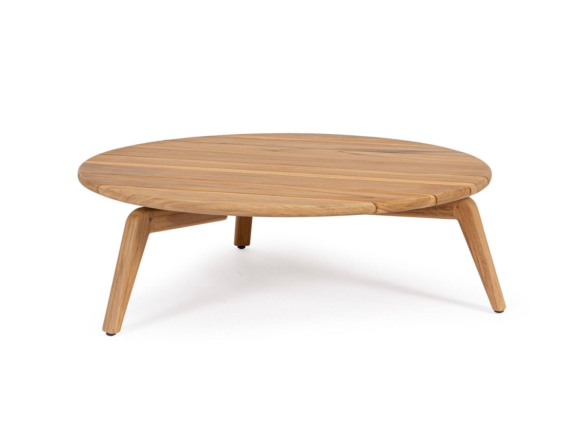 Круглый стол из тикового дерева BIZZOTTO Eularia ARCH-00075038