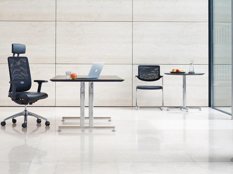 Brunner Офисный стул из ткани с 5 спицами и подлокотниками Too sun-id-1499957 - Вид №3