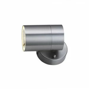 Уличный настенный светильник D 8,5 см хром Horoz 075-008-0001 HOROZ 075-008 00-3895738 Хром