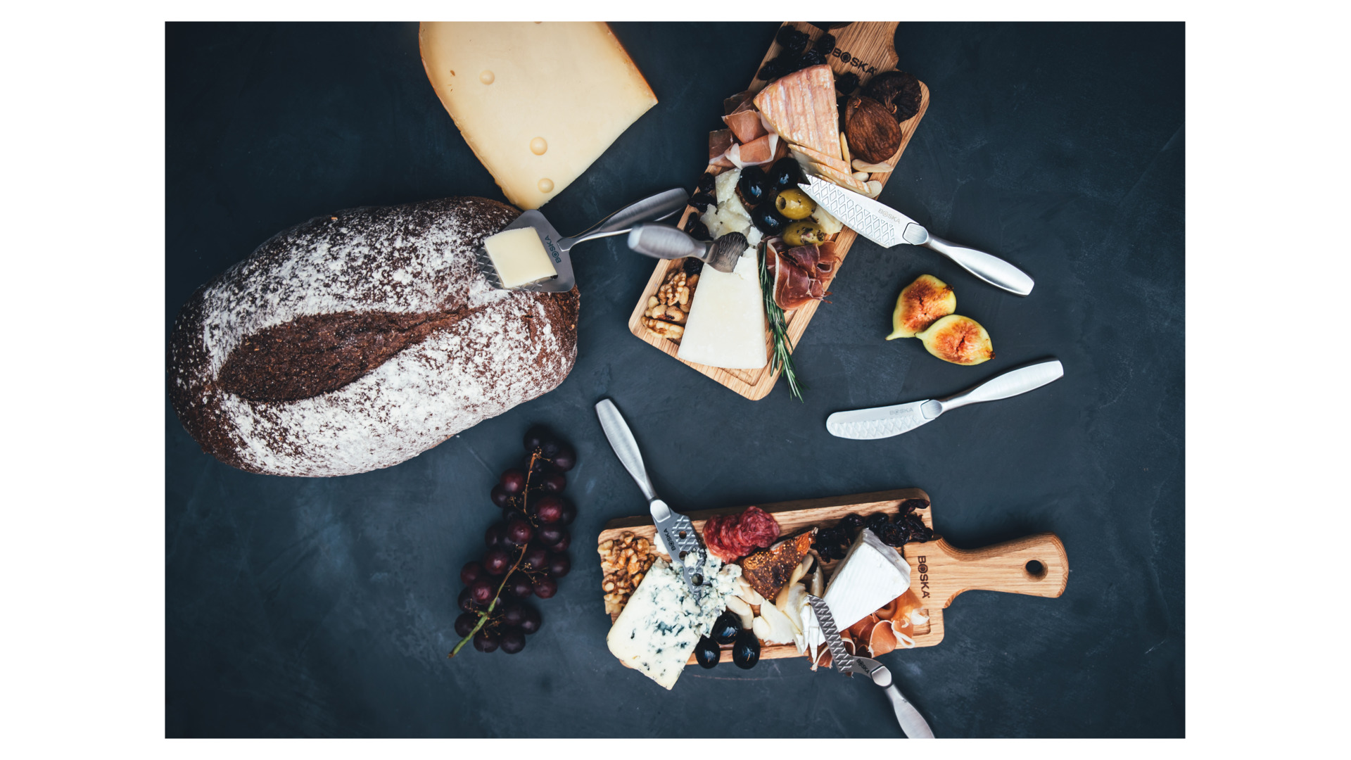 10640461 Boska Набор мини-ножей для всех видов сыра Boska "Монако+" 19х19см, 4шт, сталь, п/у Сталь нержавеющая  - Вид №5