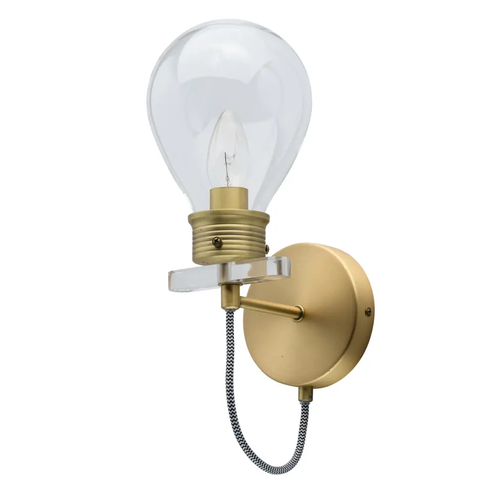 Бра «Атмосфера» 1хE14х5 Вт цвет золотой 81973875 STLM-2034373 MW-Light 