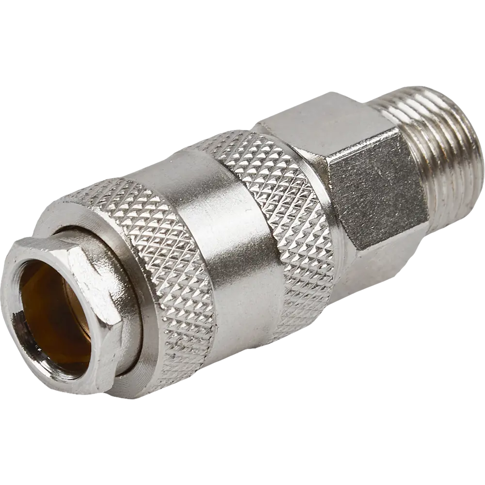 Переходник быстросъемный Pegas Pneumatic 1/4 дюйма наружная резьба STLM-2095614 - Вид №1