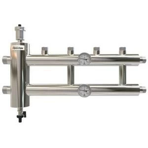 Купить Распределительный коллектор с гидрострелкой 85 кВт, 2+1 контур