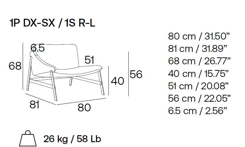 2-местный тканевый диван Adrenalina гамак ARCH-00017152