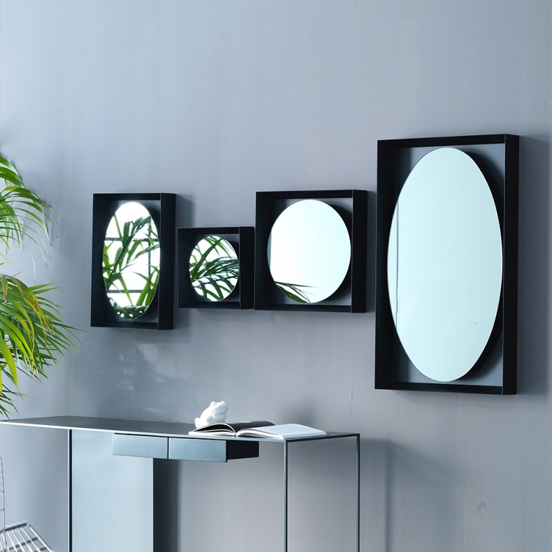 F155AX80 VIP зеркало Adriani e Rossi глянцевый черный  - Вид №6