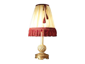 Ткань прикроватная лампа