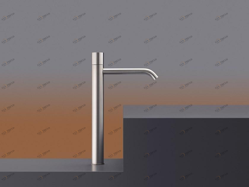 Ceadesign Смеситель для раковины, однорычажный, настольный, из нержавеющей стали Giotto plus Gio 65