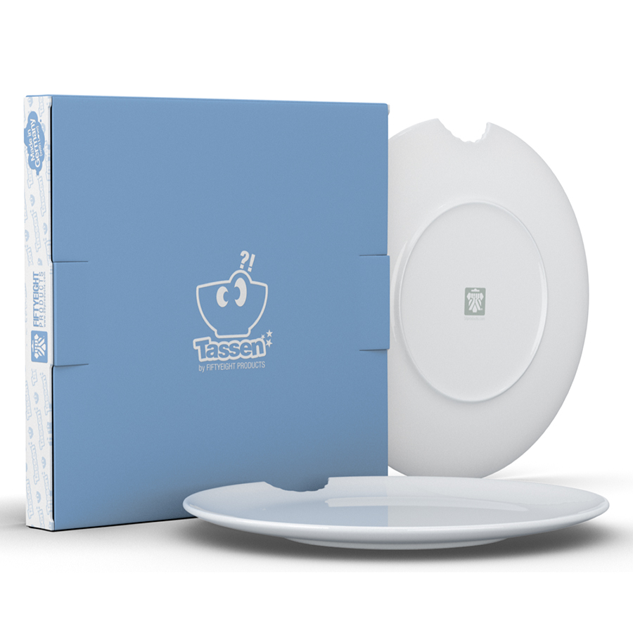 T01.74.01 Набор из 2 тарелок tassen with bite 28 см Tassen by FIFTYEIGHT PRODUCTS  - Вид №7