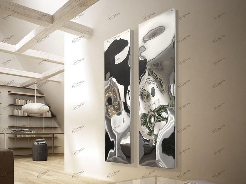 CORDIVARI Вертикальный радиатор из полированной стали Inox sun-id-1443744