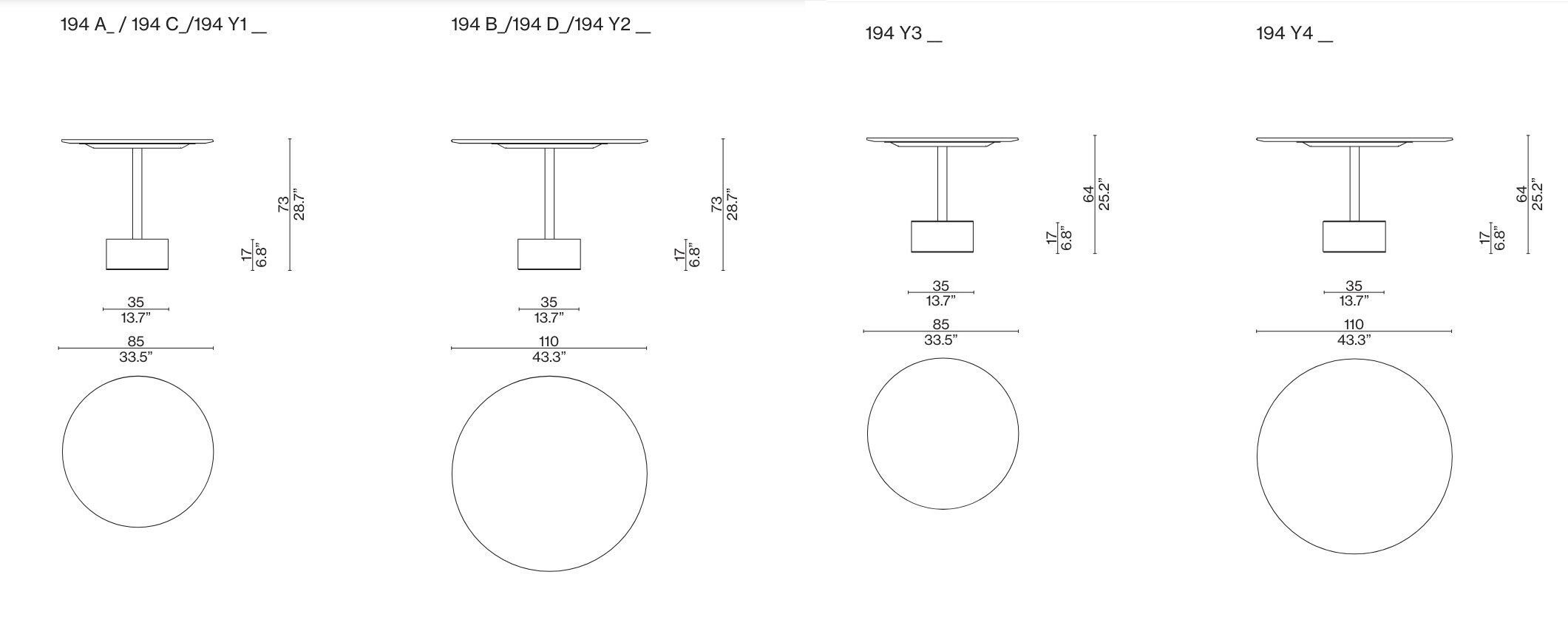Мраморный стол CASSINA 9 DINING TABLE ARCH-00108275 - Вид №2