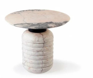 Mambo Unlimited Ideas Круглый журнальный столик из мрамора Jean