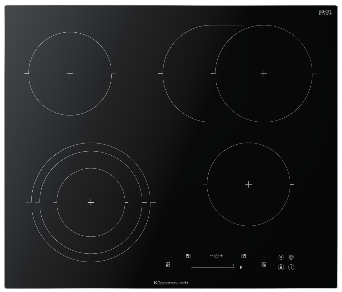 9255943 Электрическая варочная поверхность Kuppersbusch KE 6350.0 SR STDN-0083295