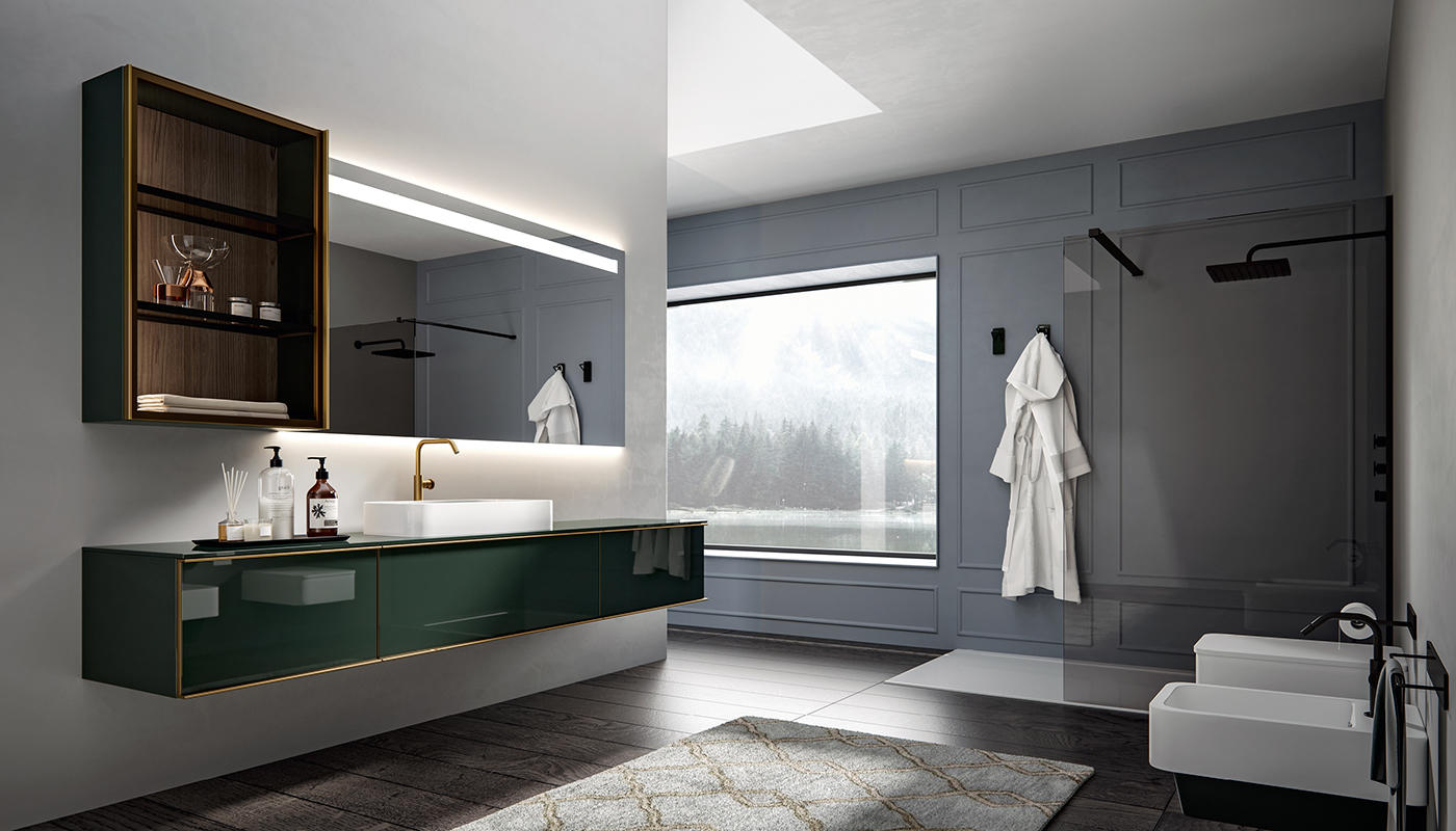 ED-ST30 Edone Зеркала с подсветкой С ПОДСВЕТКОЙ Доступен с различными аксессуарами  - Вид №2