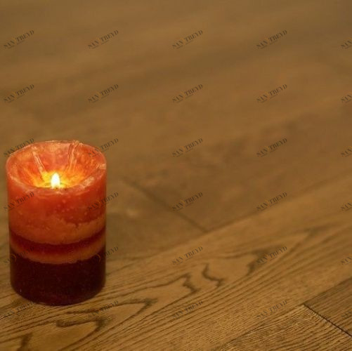 Массивная доска Amber Wood Светлый Дуб с брашью (Текстурированная) 300-1800х120 мм 2600300276