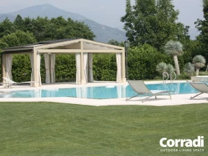 Corradi Отдельностоящая пергола со сдвижной крышкой Pergotenda®