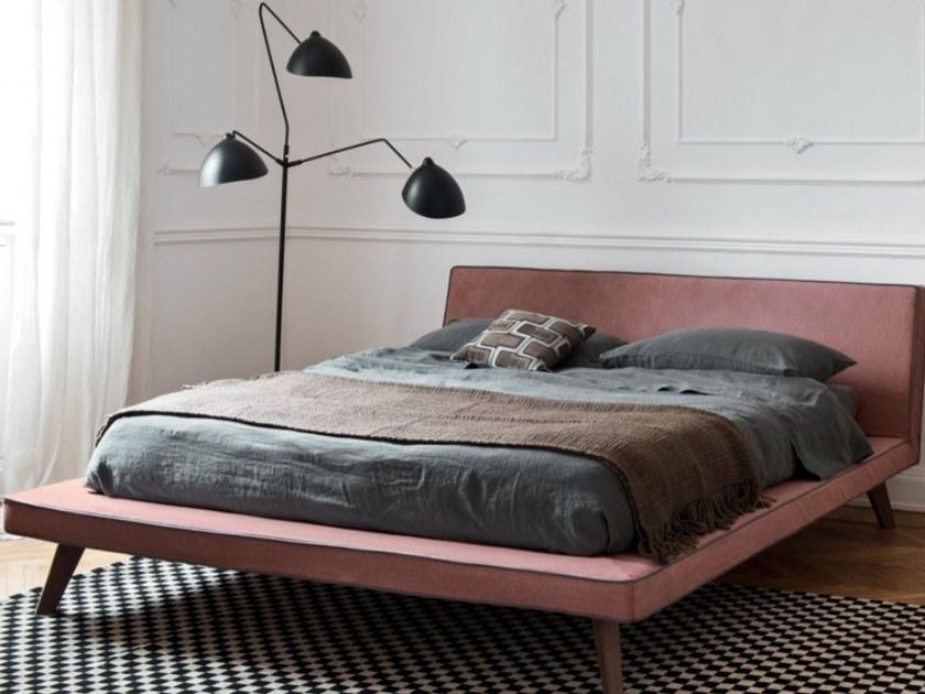 Gervasoni Кровать из мягкой ткани с обитым изголовьем Beds sun-id-1453310 - Вид №1