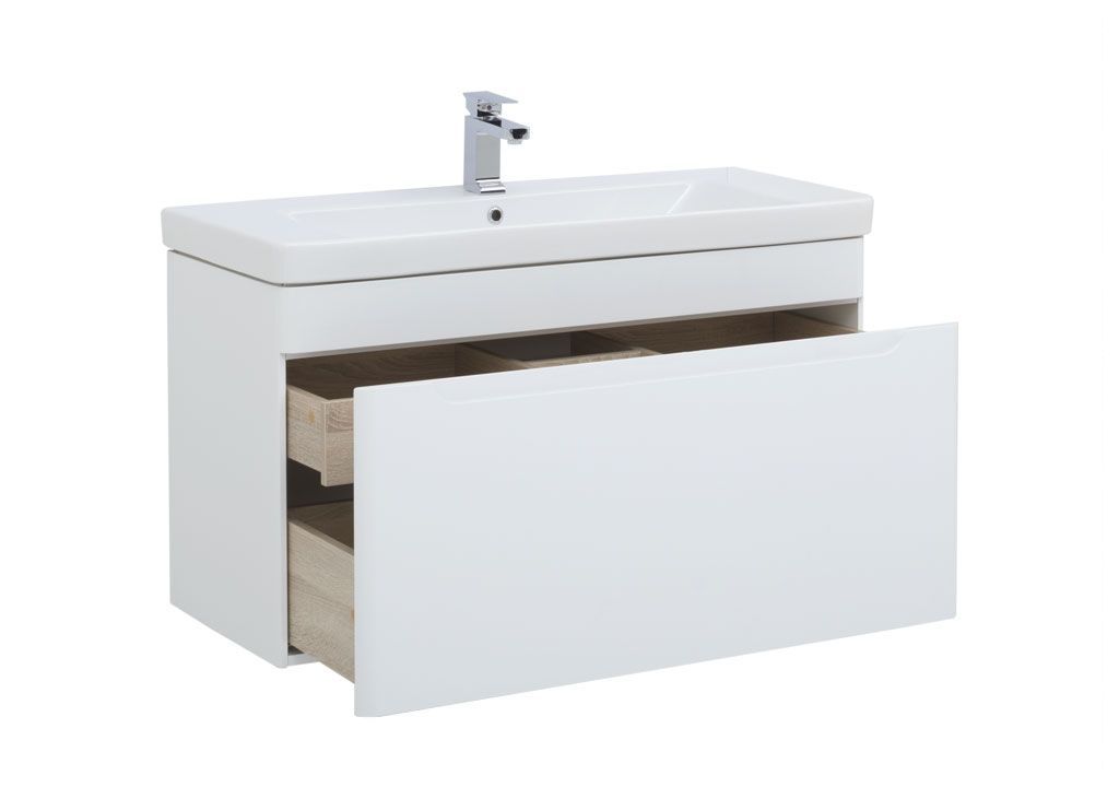 Тумба с раковиной Aquanet София 105 белый 0019987000182313 - Вид №1