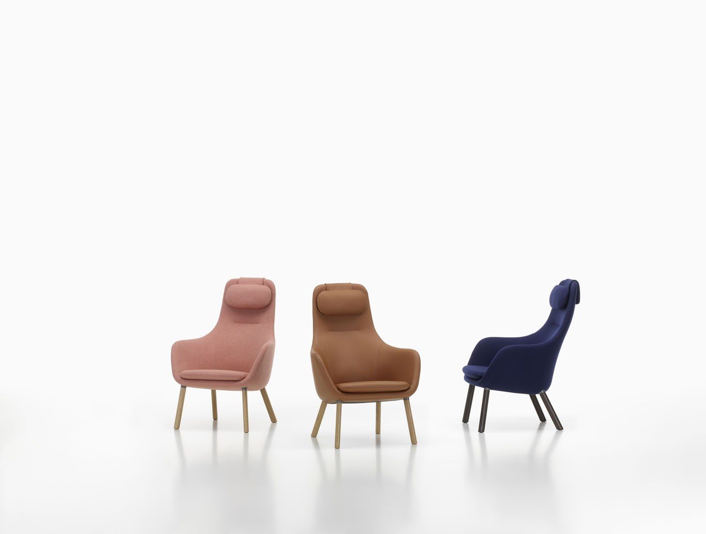 Тканевое кресло с подголовником VITRA HAL Lounge ARCH-00081015 - Вид №24