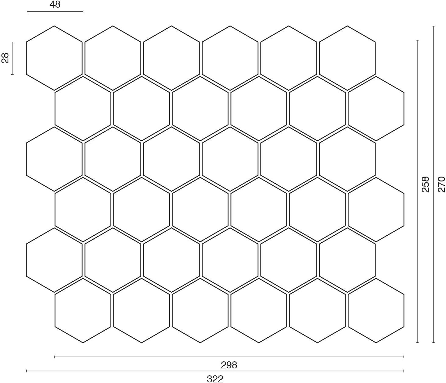 Ideamarmo Мраморная мозаика Esagonale Exg 601 - Вид №3
