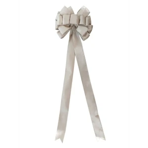 89381693 Украшение елочное «Бант», 95x28 см, цвет шампань STLM-1422154