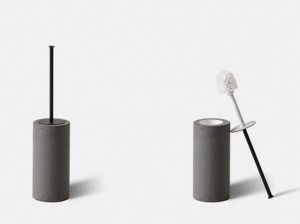 Бетонная щетка для унитаза