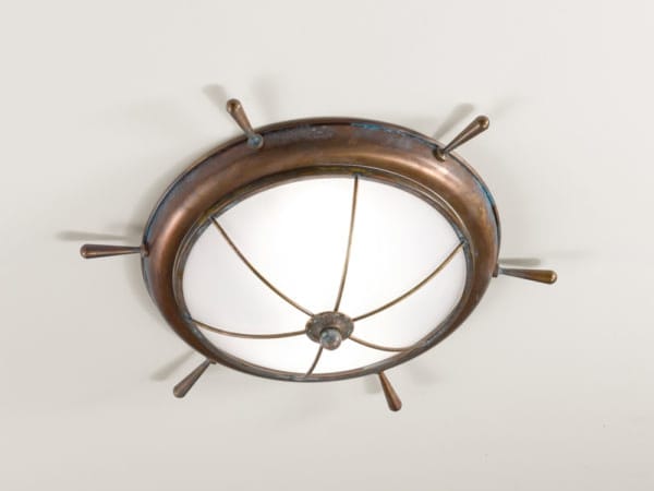 Светодиодный потолочный светильник из пескоструйного стекла Cremasco Illuminazione Tradizione Veneta ARCH-00130535