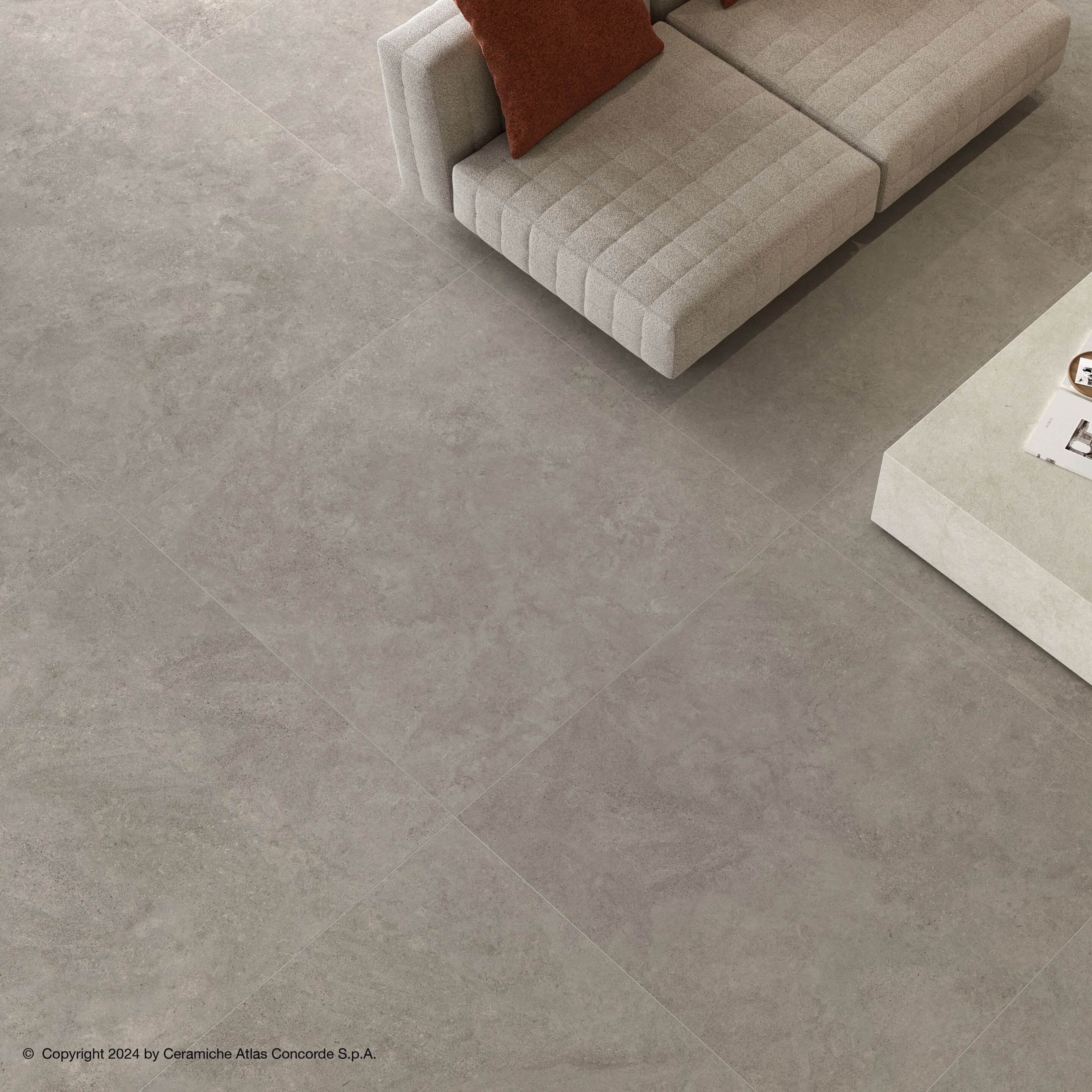 Пол / облицовка керамогранита с эффектом камня Atlas Concorde Boost Icor ARCH-00113949 - Вид №21