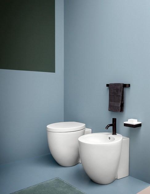 Приставной унитаз напольный Белый Ceramica Cielo Le Giare Италия sun-id-1433521 - Вид №1