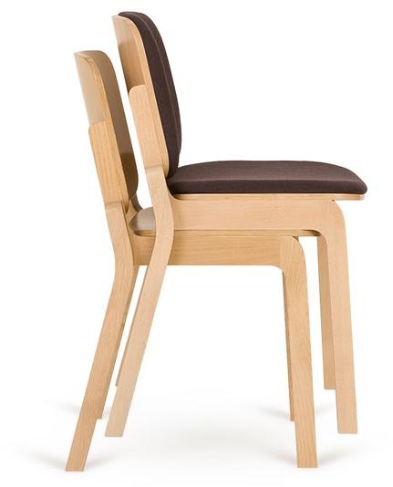 Paged Деревянный стул со встроенной подушкой sun-id-1497180 - Вид №1