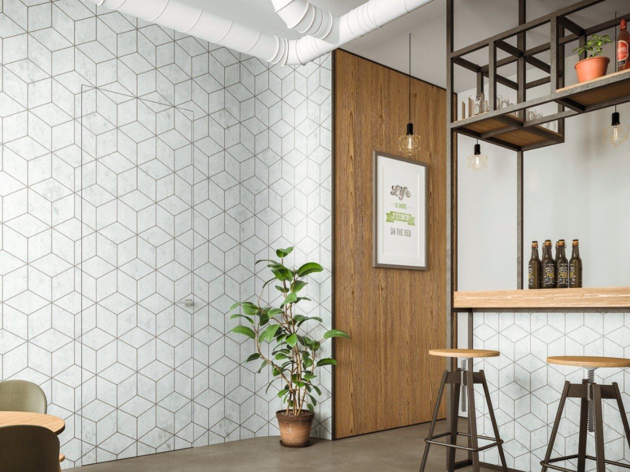 Заподлицо стены распашная дверь Scrigno BATTENTE50 ARCH-00125011 - Вид №1