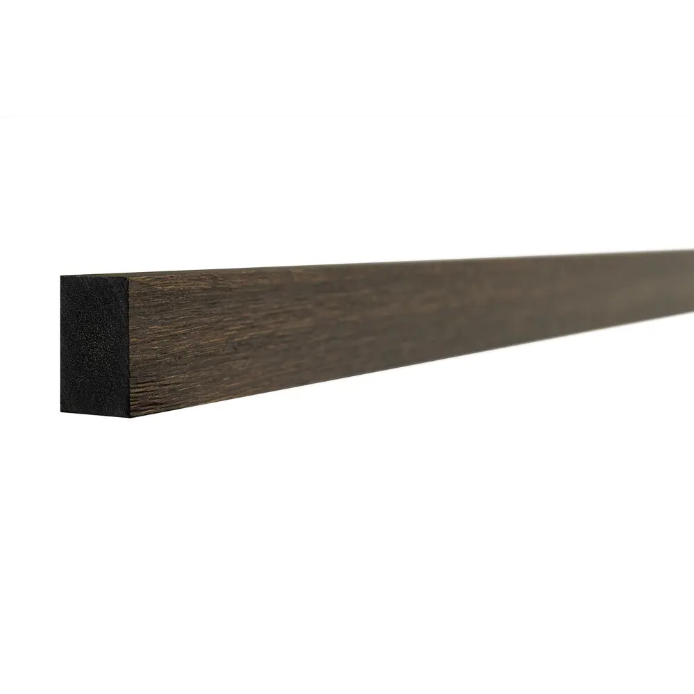 Рейка настенно-потолочная полистирол ударопрочный Decor-Dizayn 611-93 венге 20x30x3000 мм 85473625 STLM-2063171 