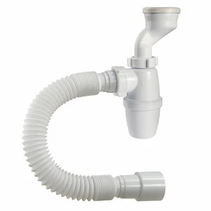 Сифон для писсуара 1 1/4 с манжетой D40,46 мм, с гибкой трубой 40/50 Р-31009 (О) Р-31009