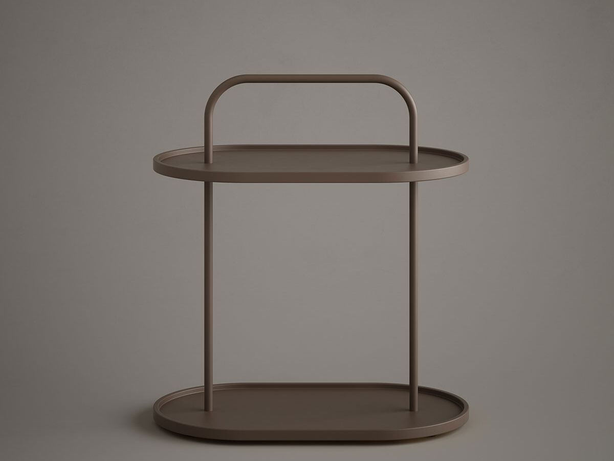 Высокий и овальный деревянный журнальный столик Inbani NORM ARCH-00048959 - Вид №14