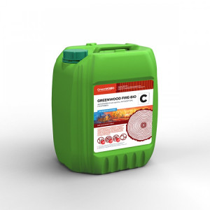 GWF-CS/10 GreenLAB GREENWOOD FIRE-BIO C Готовый раствор, 10 л, АНТИПИРЕН II-ой группы, АНТИСЕПТИК, ГРУНТОВКА