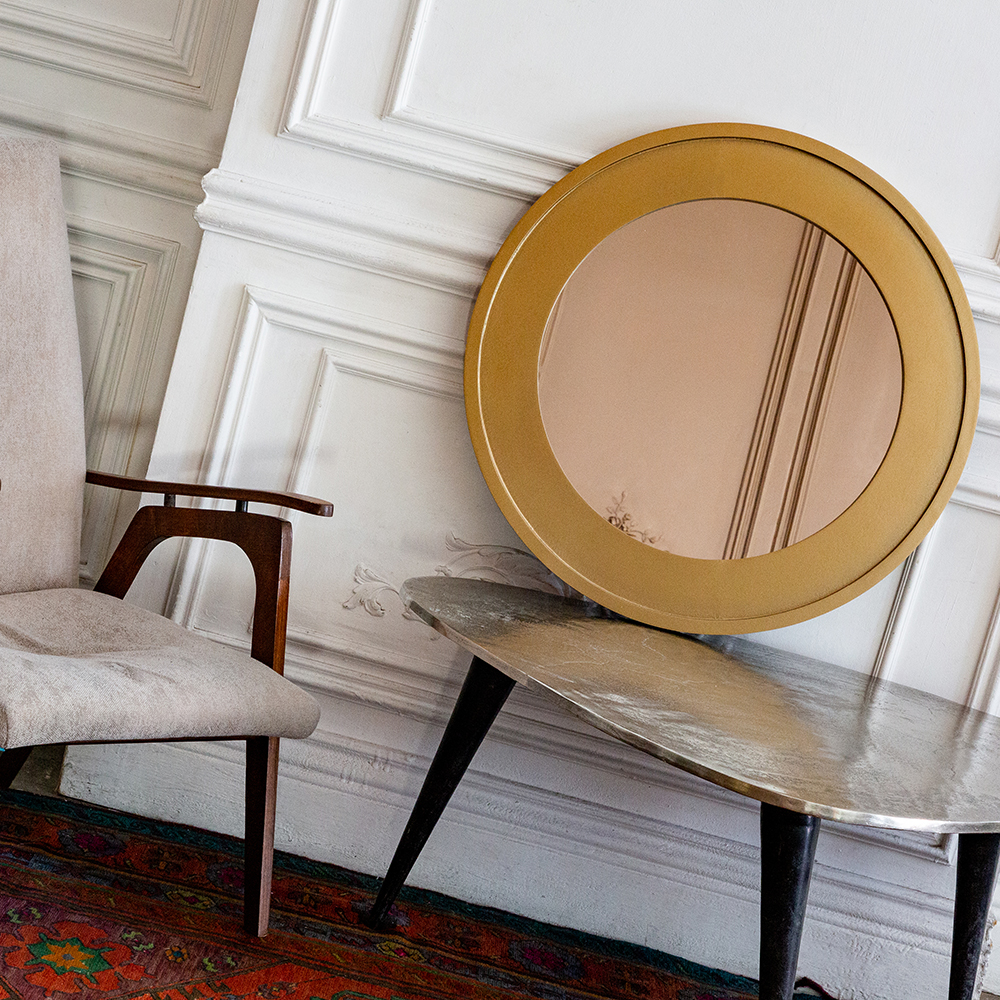 20082803 Настенное зеркало «Лотрек Голд» Object Desire  - Вид №1