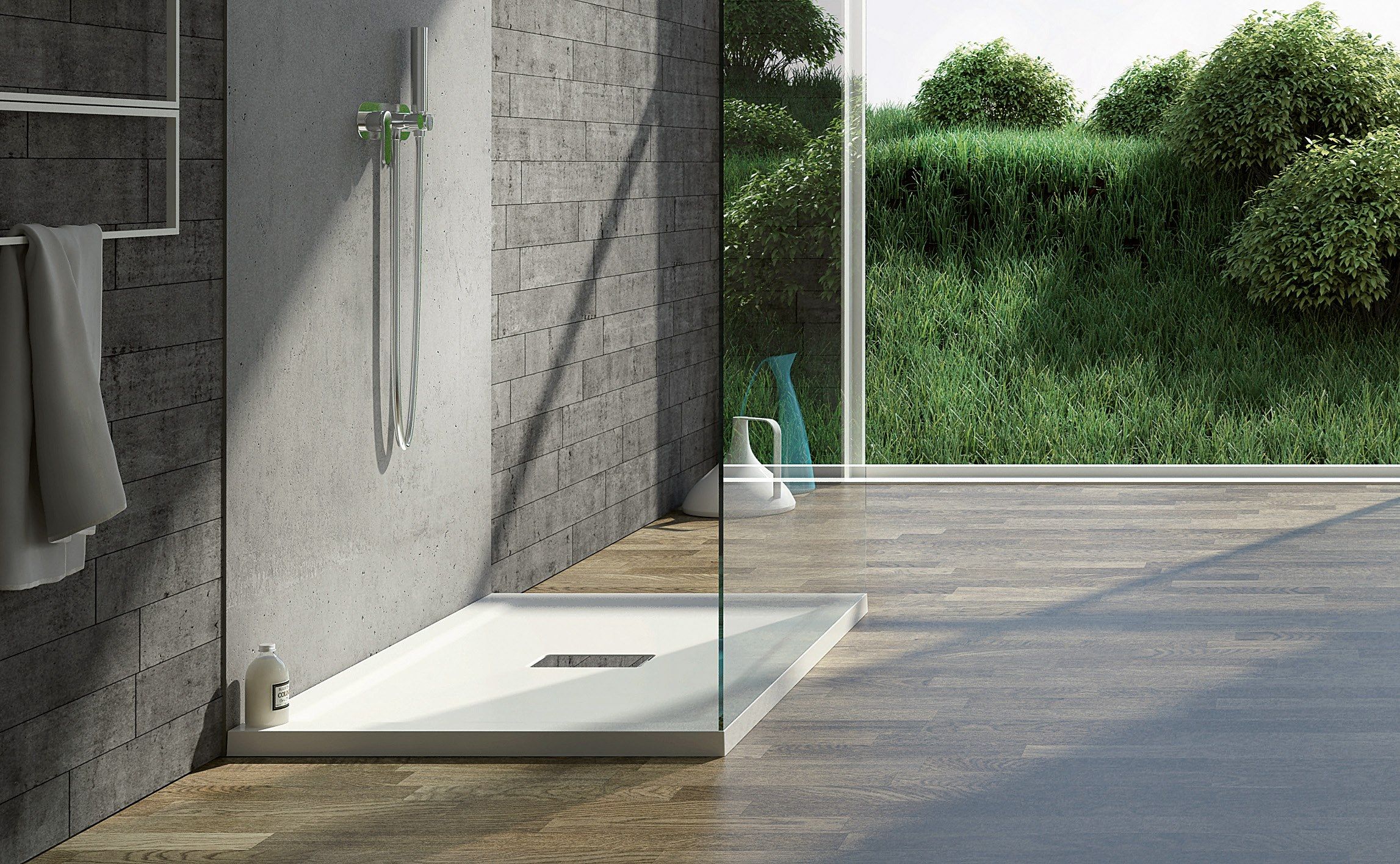 Акриловый нескользящий встроенный поддон для душа Relax Design PURO ARCH-00090379