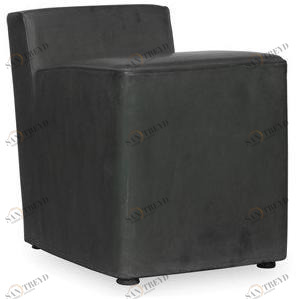 BAXTER Кресло из стекловолокна, обтянутое кожей Graz baby sun-id-1365096