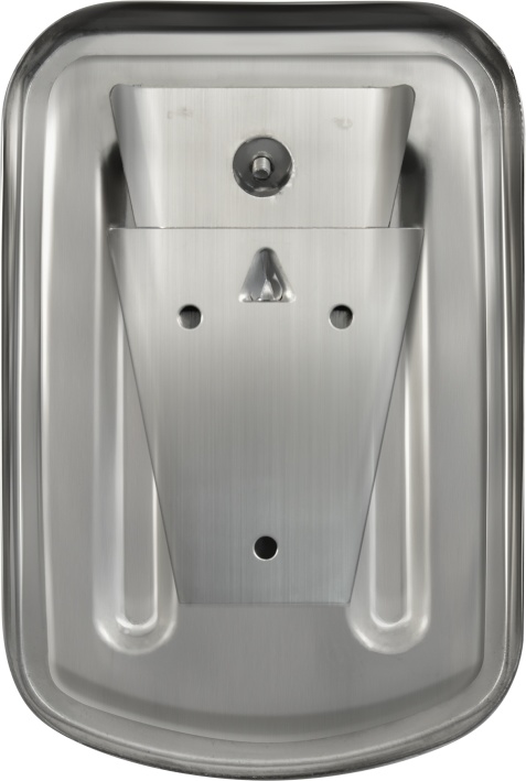 1402.137 Дозатор с ключом для жидкого мыла из нерж стали антивандальный 8705 PUFF  - Вид №5