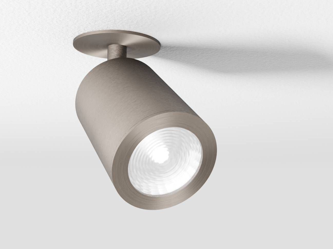 Круглый поворотный алюминиевый прожектор с утопленной розеткой Amarcords Tobe ARCH-00059840