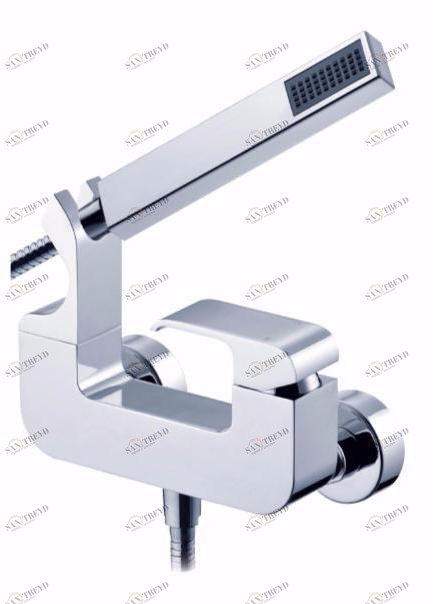 JUSTIME Смеситель для душа, однорычажный, из хромированной латуни, с ручным душем Dragon 6904-93-81cp