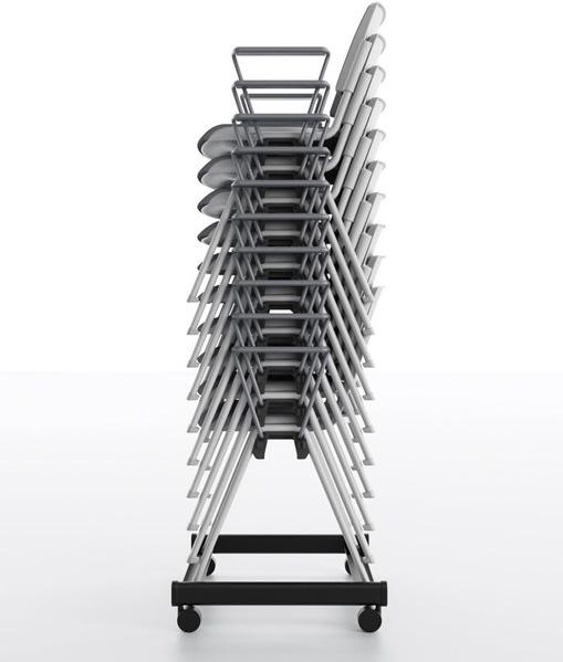 IBEBI Стул штабелируемый с подлокотниками для залов ожидания sun-id-1415195 - Вид №5