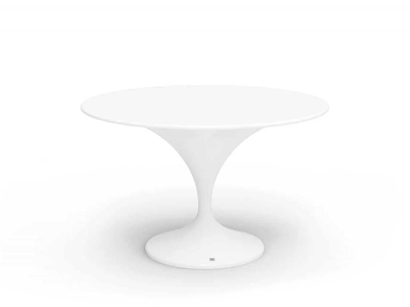 Круглый стол из стекловолокна с мраморной столешницей GANSK CHARM ARCH-00142142 - Вид №2