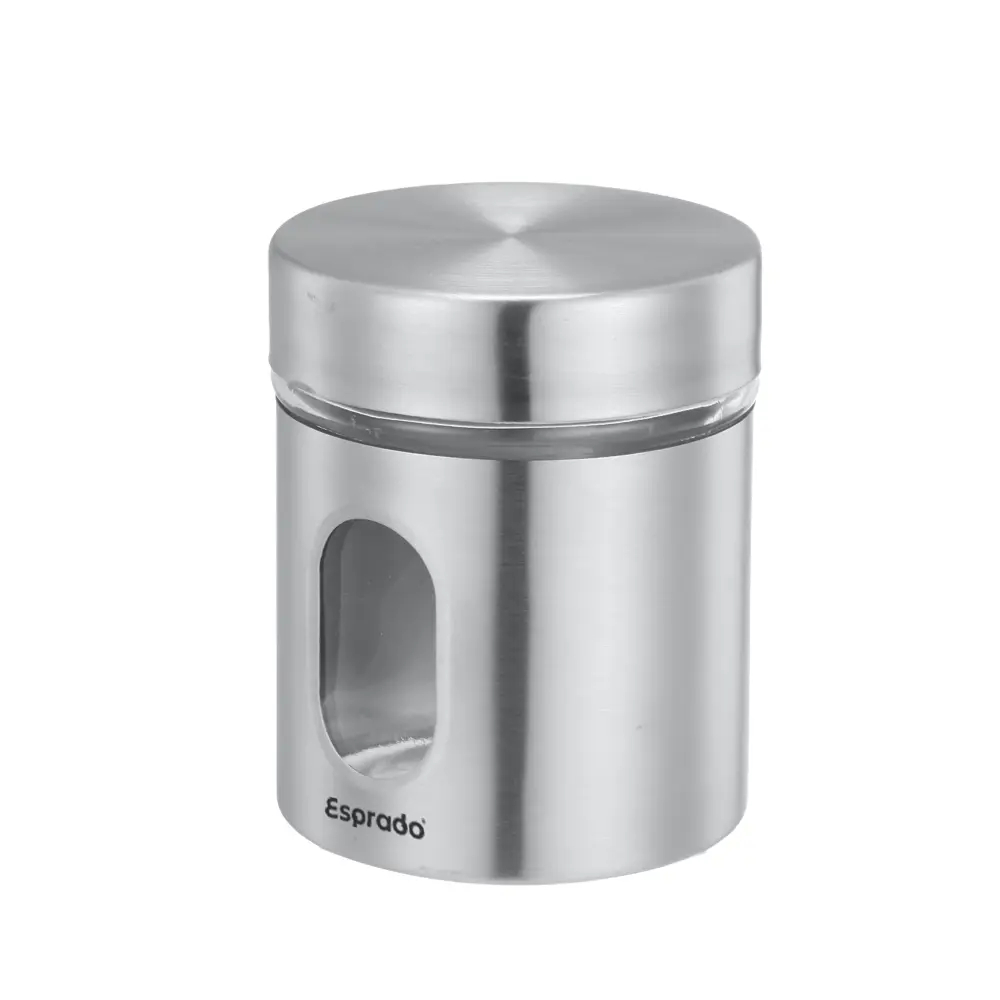 Банка для сыпучих продуктов Esprado Iron 350 мл стекло серый STLM-2205845 - Вид №2